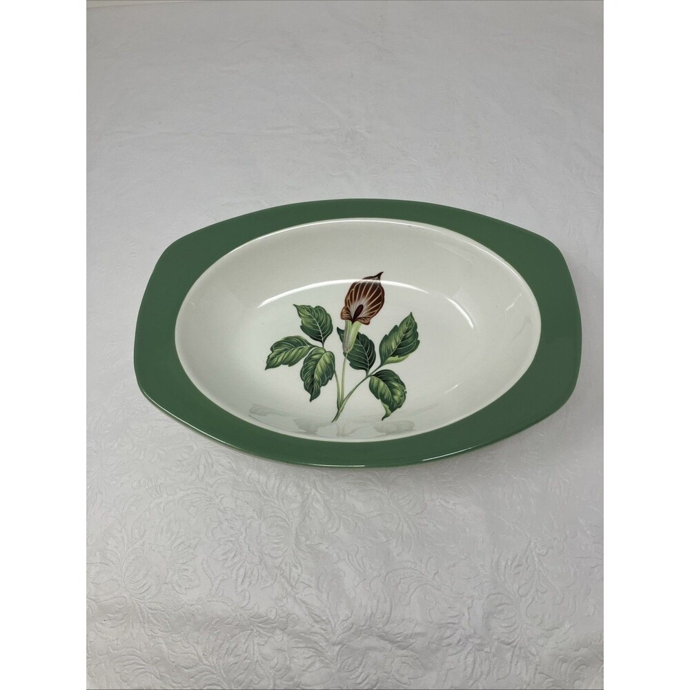 Taylor Smith Taylor Conversation King O'Dell 10" Oval Vegetable Bowl Jack Pulpit